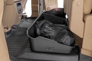 Chevrolet Silverado 1500 Under Seat Storage - Rear - Rough Country - Custom-Fit - '07-'13